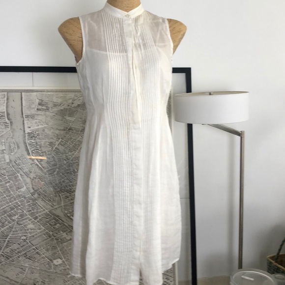 Theory Dresses & Skirts - Theory cream dress size 4